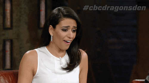 shocked dragons den GIF by CBC