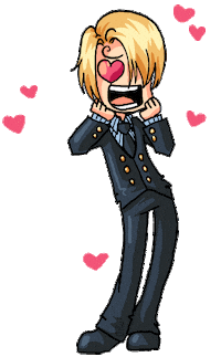 One Piece Love Sticker