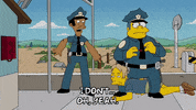 Shocked Season 20 GIF by The Simpsons
