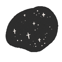 Night Sky Space Sticker