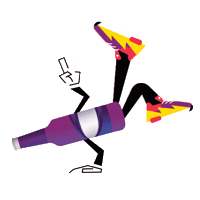 Dance Hiphop Sticker by Bacardi2020