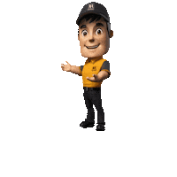 jflalarmes mascote seguranca protecao tranquilidade Sticker