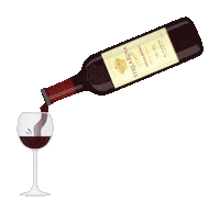 Red Wine Sticker by Stella Rosa Wines