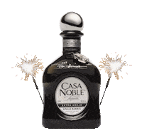 Fireworks Bottle Sticker by Casa Noble