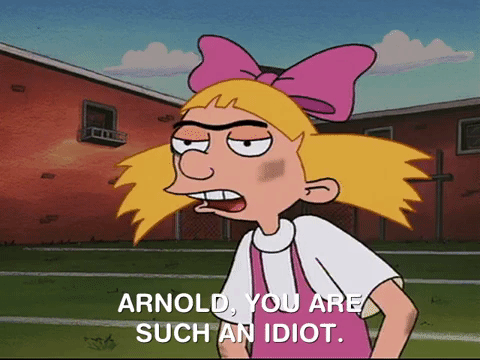 hey arnold nicksplat GIF