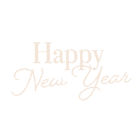 Happy New Year Cheers Sticker by Beauty by Earth