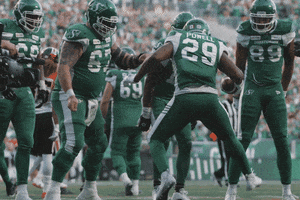 William Powell Dancing GIF by Saskatchewan Roughriders
