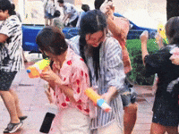 Happy Fight GIF