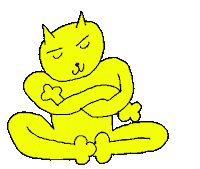 Happy Cat Sticker by Mekamee