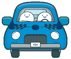 carpool fgv Sticker by Vai de Carona