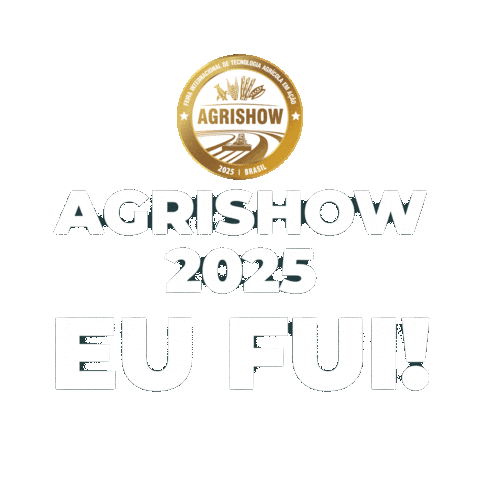 Agrishow 2025 Sticker by Sicoob Credicitrus