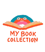 Read Book Collection Sticker by Cinta Hosta