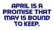 Happy April Sticker by OpticalArtInc.