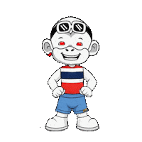 Thai Flag Sticker by Zhot