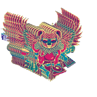 nyeonthehill festival new years eve music festival gippsland Sticker