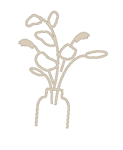 Flower Home Sticker