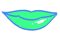 ItsLotteZ lips mouth lick moti Sticker