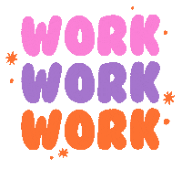 Working Home Office Sticker