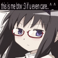 Magical Girl Akemi Homura GIF