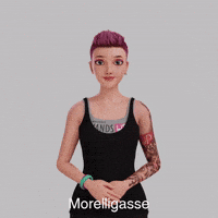 Avatar Gebärdensprache GIF by Sign Time - SiMAX