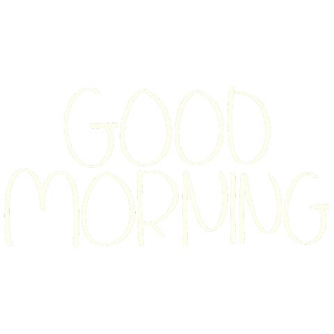 Good Morning Art Sticker