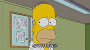 Scared Episode 18 GIF by The Simpsons