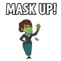 Health Stay Safe Sticker by Adventure Capitalist