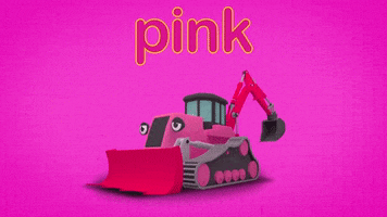Pink Orange GIF by moonbug