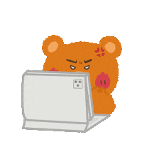hsiaodraw angry 生氣 怒 氣 Sticker