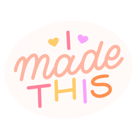 KajalKho love happy lettering colourful Sticker
