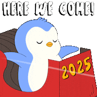 New Year Penguin Sticker by Pudgy Penguins