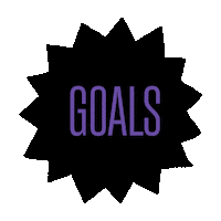 Goal Dream Big Sticker by Hi-TiDE™