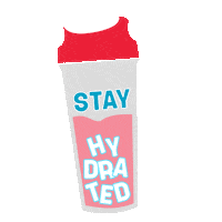 Water Pre Workout Sticker by Strong Strong Friends