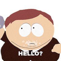 Phone Call Hello Sticker by South Park