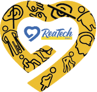 fieramilanobrasil coracao acessibilidade reabilitação reatechbrasil Sticker