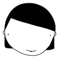 Girl Smile Sticker