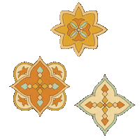 Pattern Kaleidoscope Sticker by Nine Lives bazaar