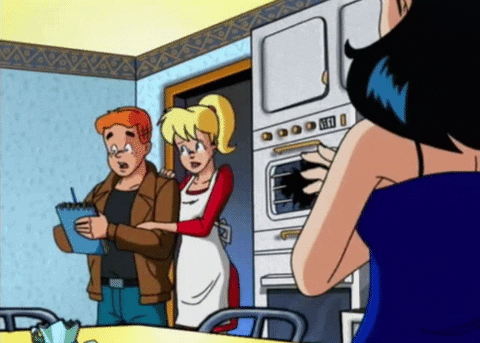 attack of the 50ft veronica GIF by Archie Comics