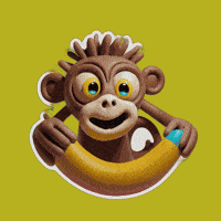 Hungry Monkey GIF