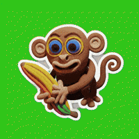 Hungry Monkey GIF