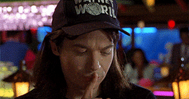 waynes world GIF