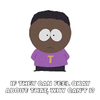 Token Black Self Love Sticker by South Park