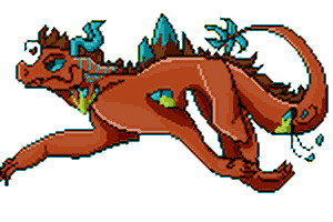 albineblood giphyupload pixel dragon albineblood Sticker