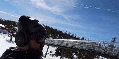 headset snow tubing GIF by CORSAIR