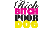 rbpdfashion dog fashion bitch rich Sticker