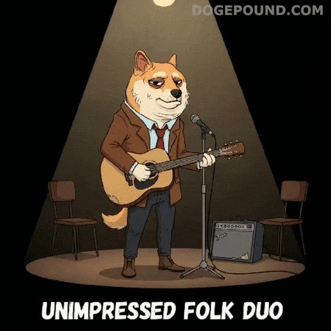 Over It Singing GIF by Doge Pound