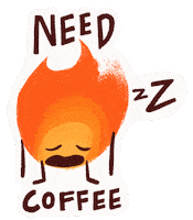 Coffee Fire Sticker by Acts Church