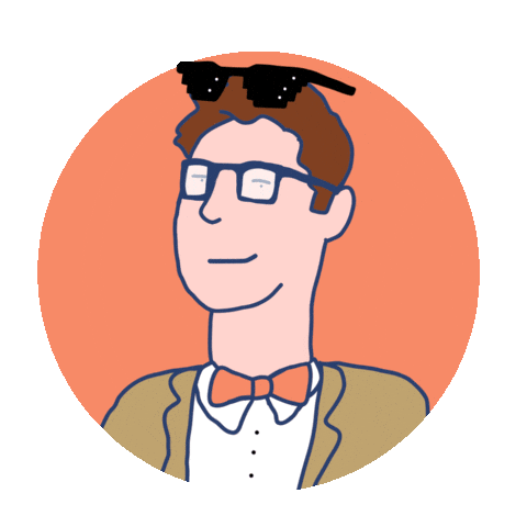 Bryle Sticker by Učitelnice