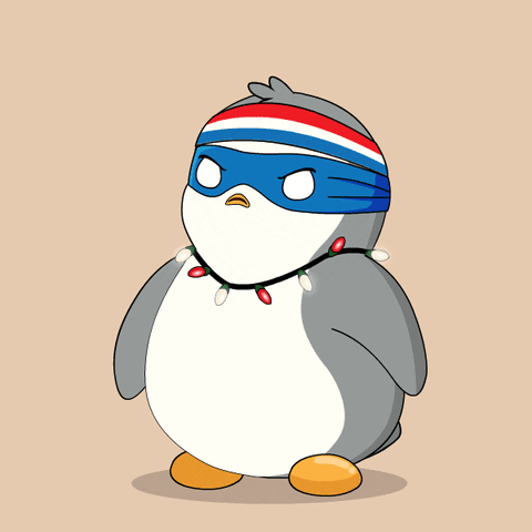 Excited Lets Go GIF by Pudgy Penguins
