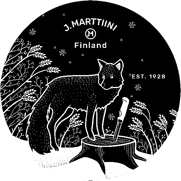 Fox Snow Sticker by Marttiini